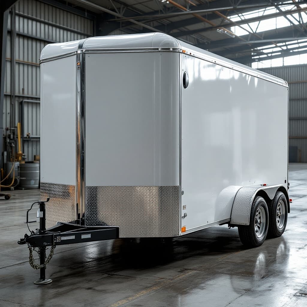 Steelhaul 6x12 Enclosed Cargo Trailer, 3,500 GVWR