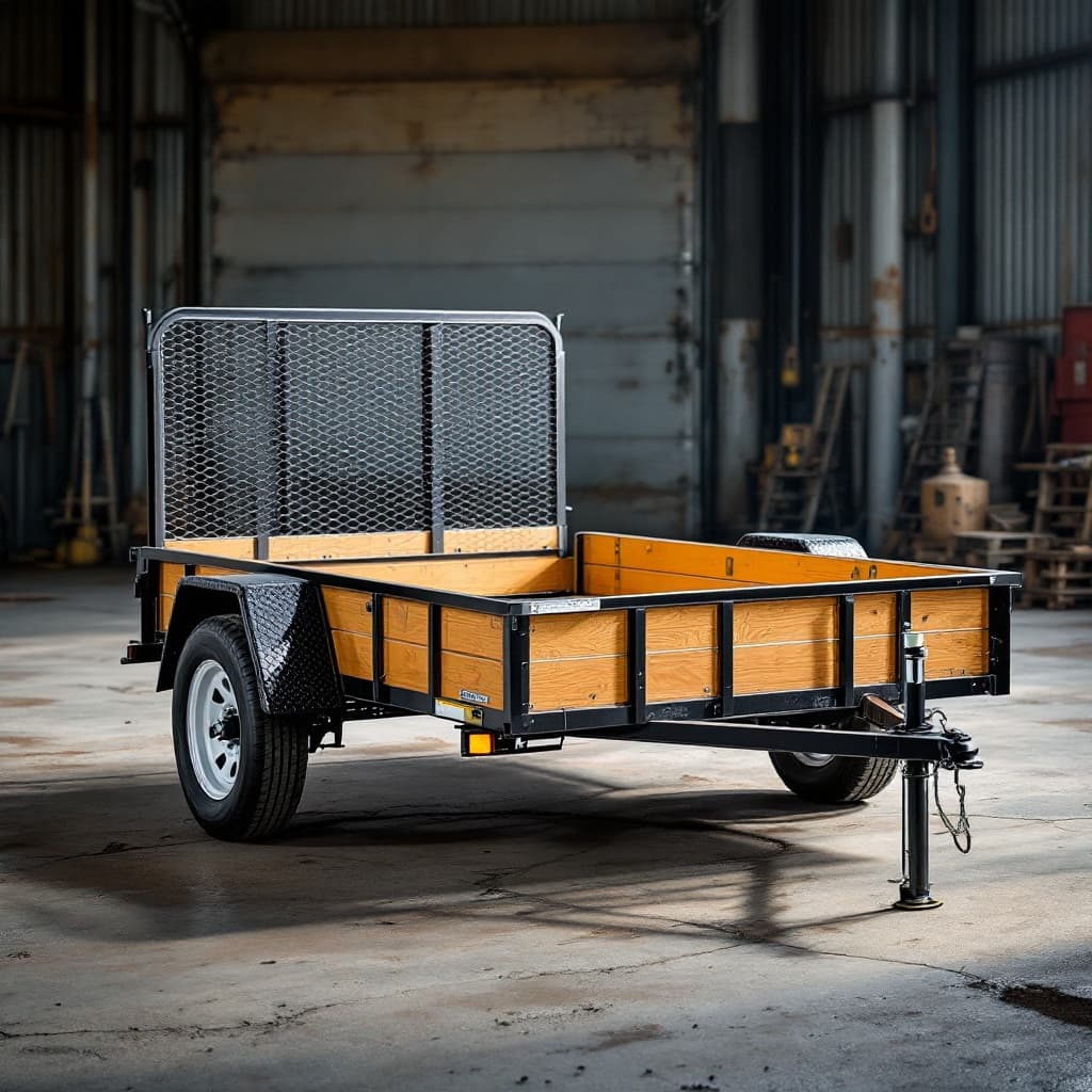 Steelhaul 6x14 Tandem-Axle Utility Trailer, 7,000 GVWR