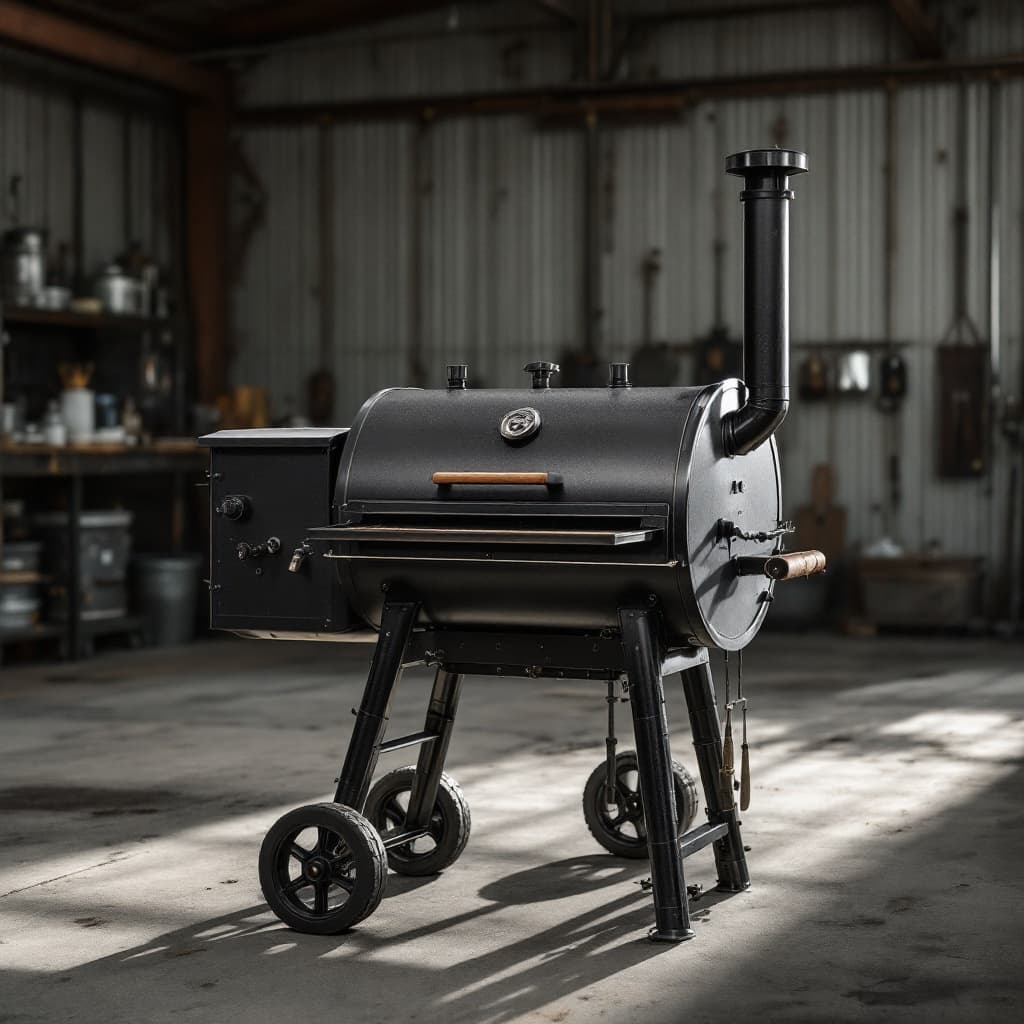 Steelhaul Wood Pellet Grill with Flame Broiler - 1,150 Sq In Cooking Area
