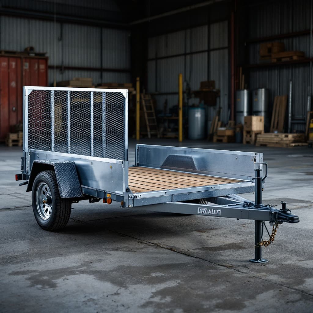 Steelhaul 7x14 Channel-Frame Utility Trailer, 7,000 GVWR