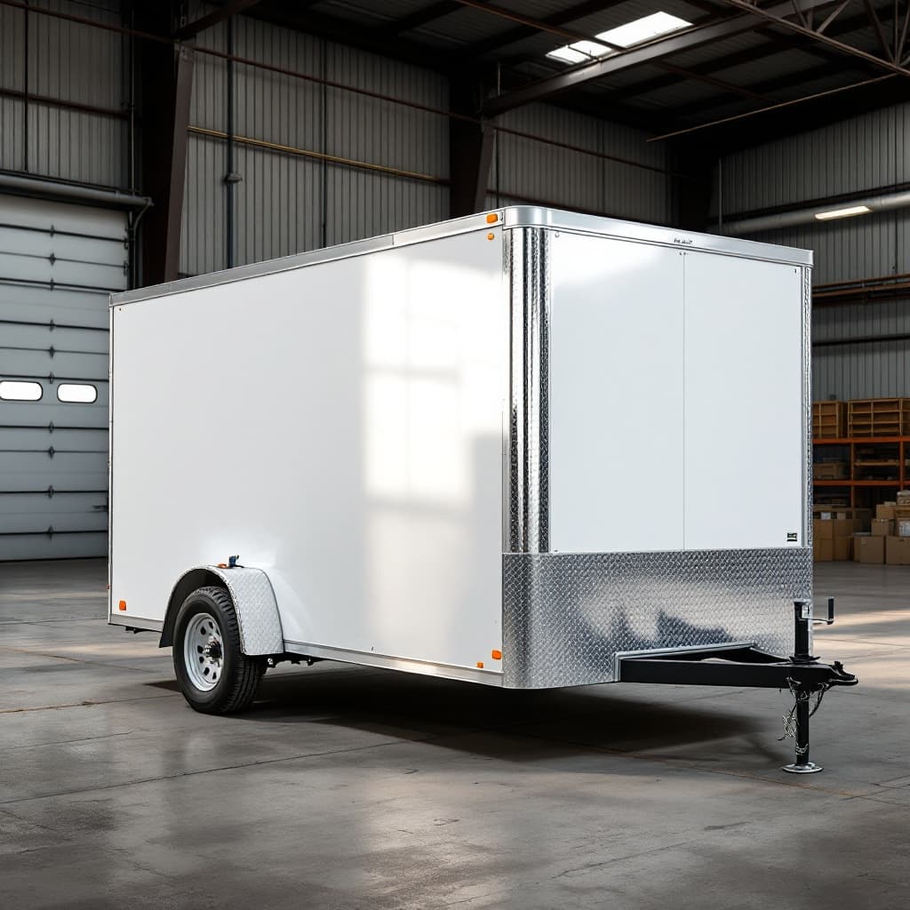Steelhaul 8.5x16 Enclosed Cargo Trailer, 7,000 GVWR