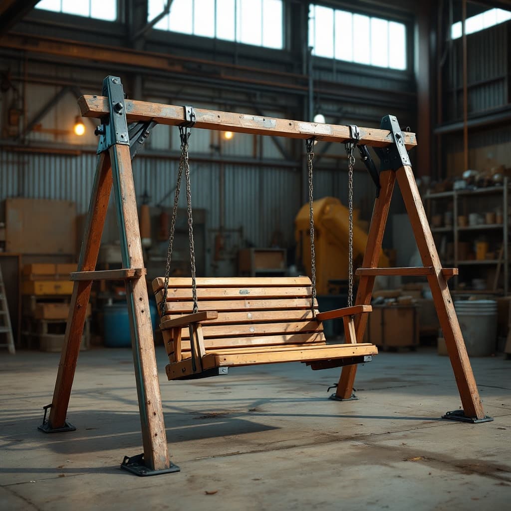 Steelhaul 10x8 ft Wooden Play Tower
