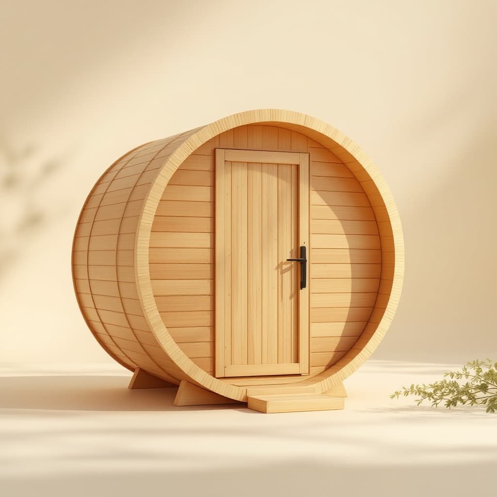 Steelhaul 2-Person Cedar Barrel Sauna