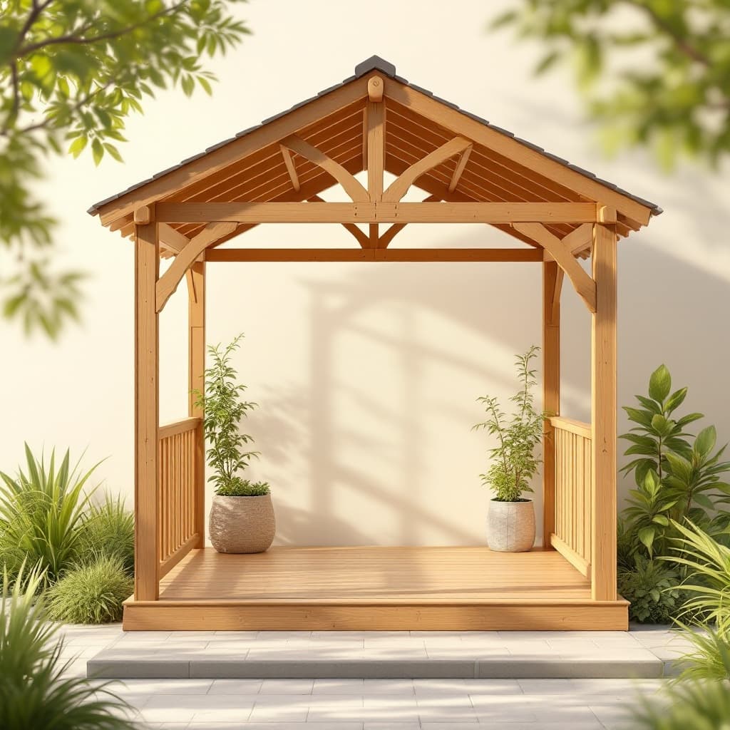 Steelhaul 10x12 ft Vinyl-Wrapped Pergola