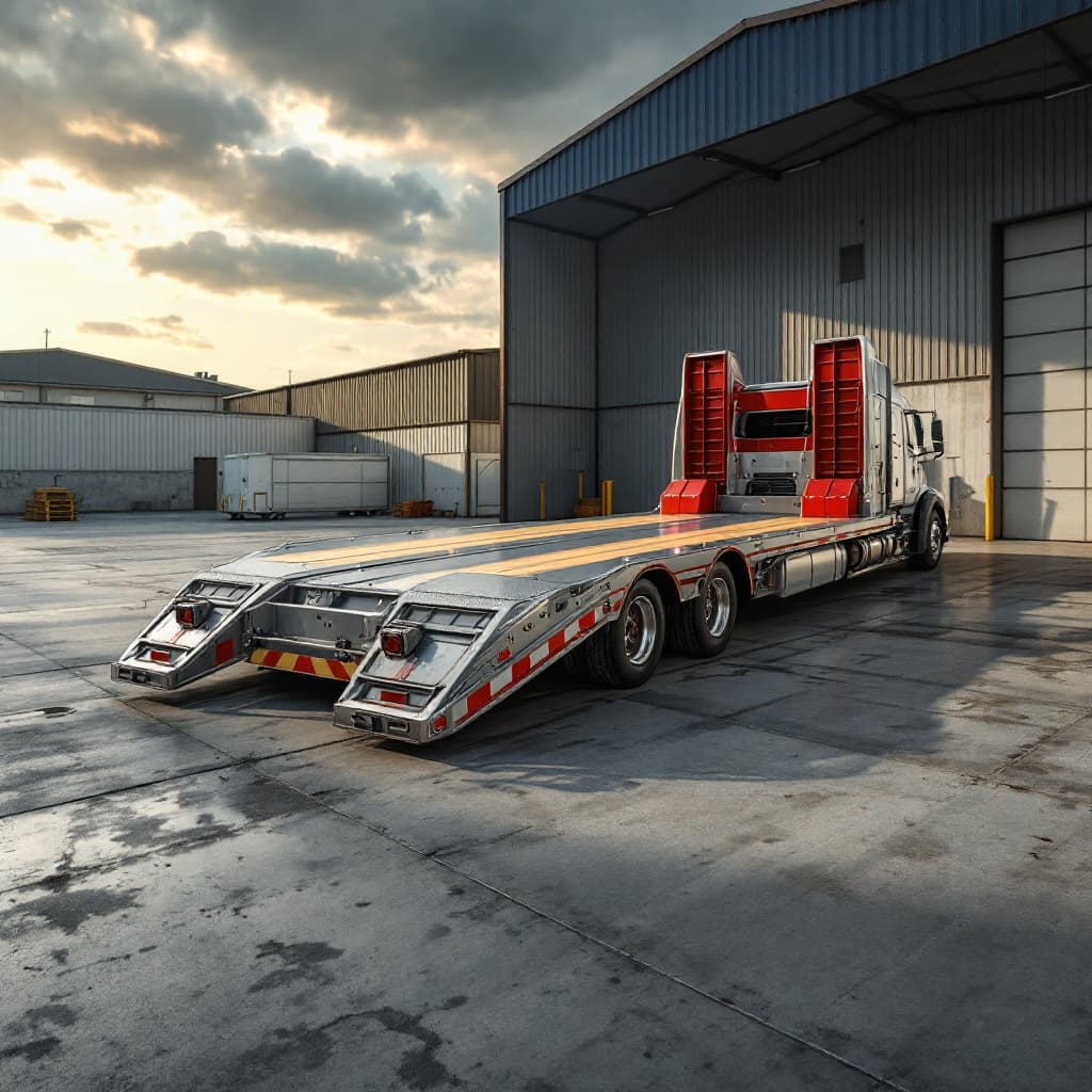 Steelhaul 18ft Flatbed Car Hauler, 7,000 GVWR Tandem