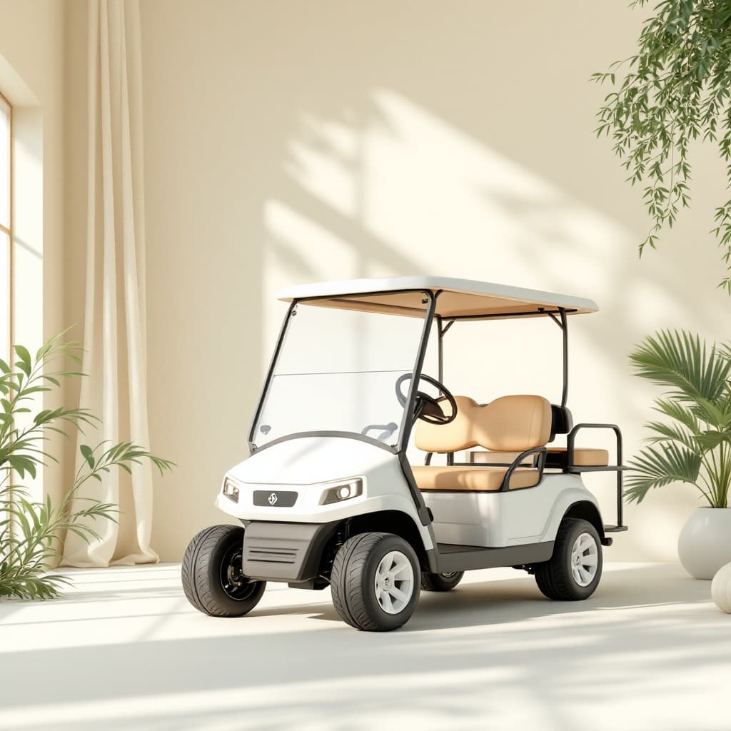 Steelhaul 48V Electric 4-Passenger Golf Cart
