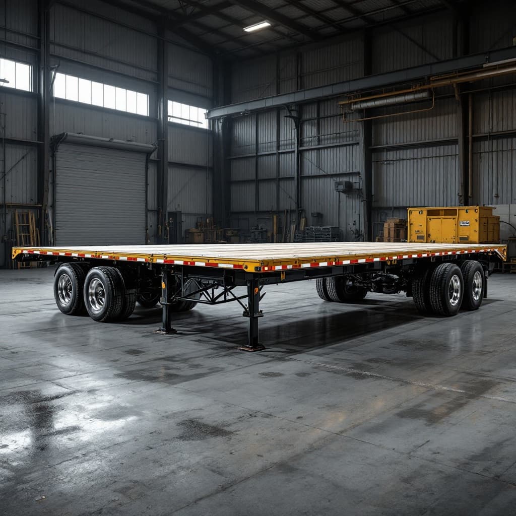 Steelhaul 40ft Gooseneck Deckover Trailer, 25,000 GVWR Tri-Axle