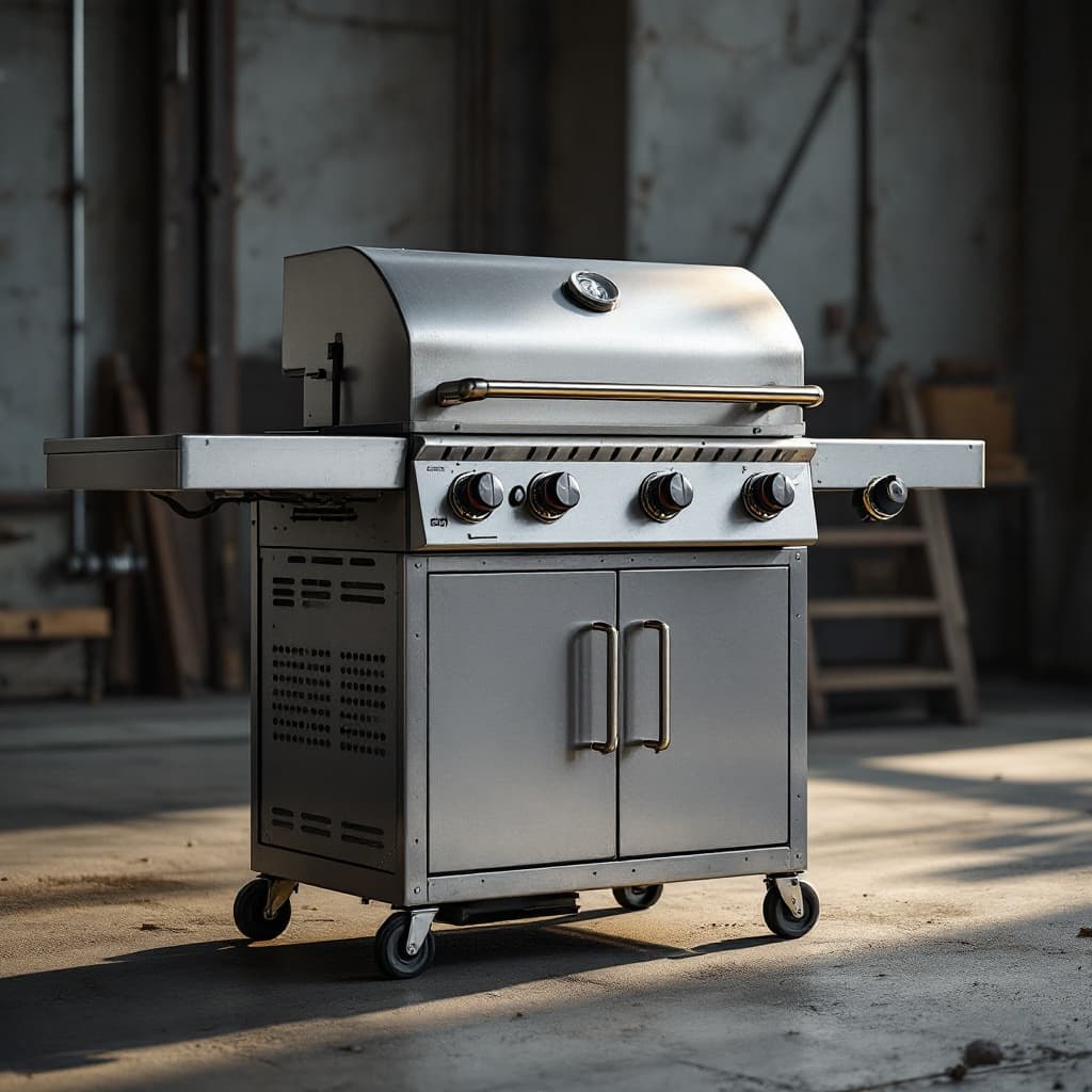 Steelhaul Family 4-Burner Gas Grill - 627 Sq In Cooking Area