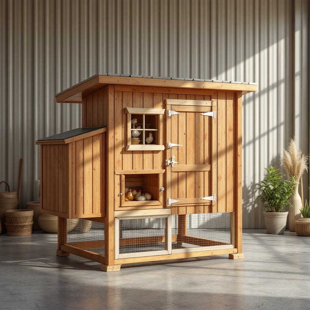 Steelhaul Hen House Walk-In Chicken Coop