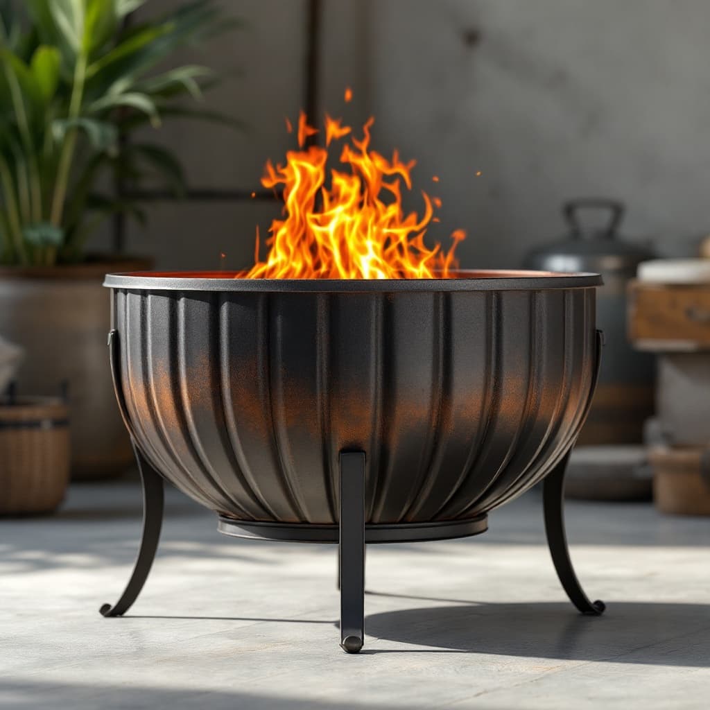 Steelhaul 15-Inch Portable Smokeless Fire Pit