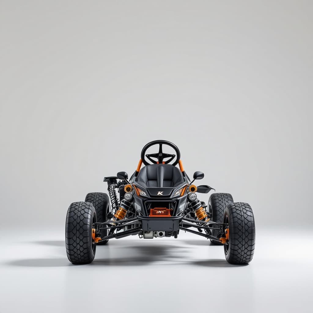 Steelhaul 196cc 4-Seat Go-Kart