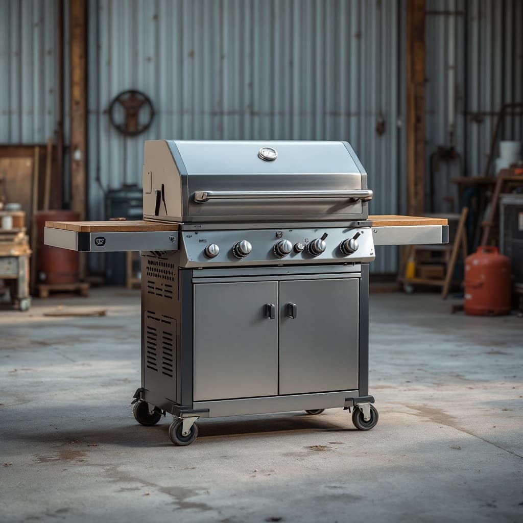 Steelhaul Compact 3-Burner Gas Grill - 424 Sq In Cooking Area