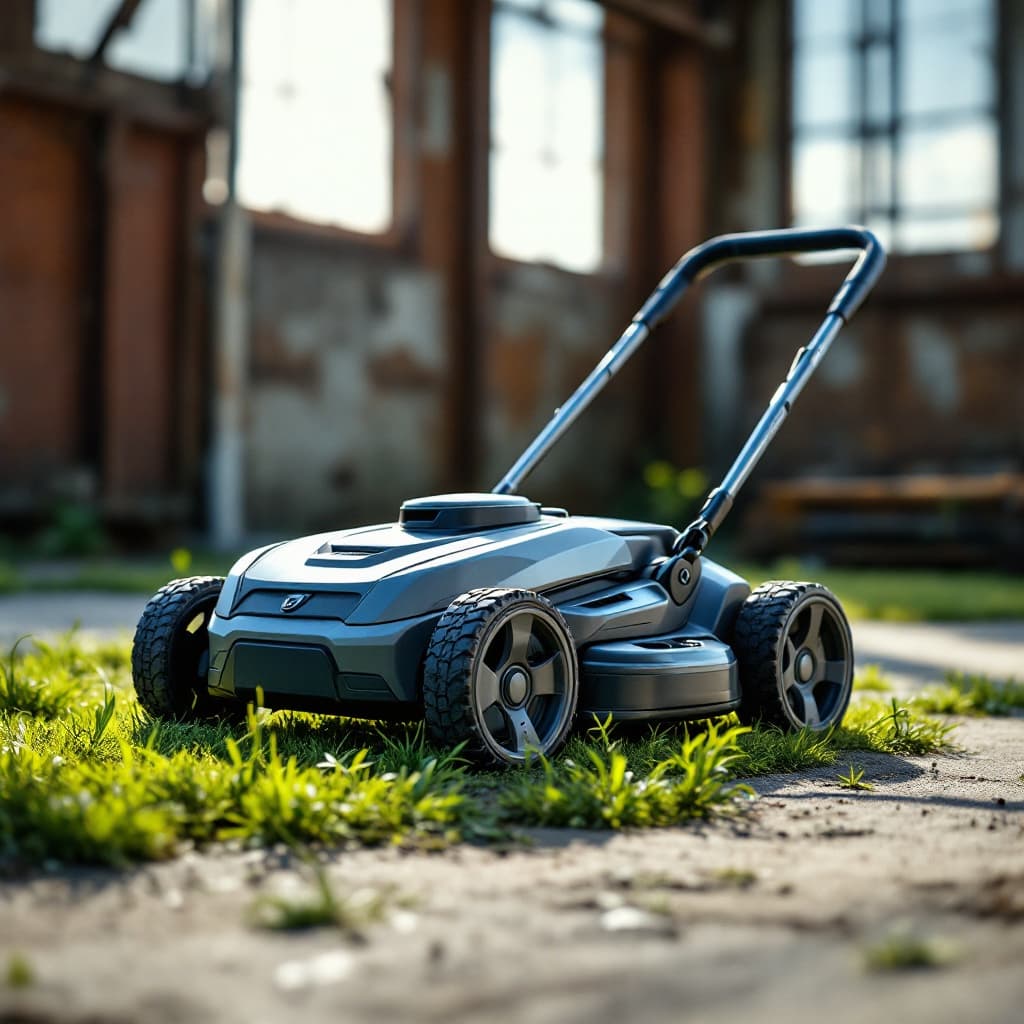 Steelhaul Wire-Free Robotic Mower - 0.4 Acre Coverage