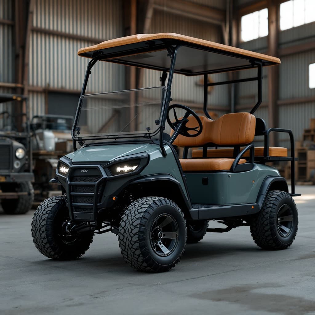 Steelhaul 357cc EFI Gas 2-Passenger Golf Cart