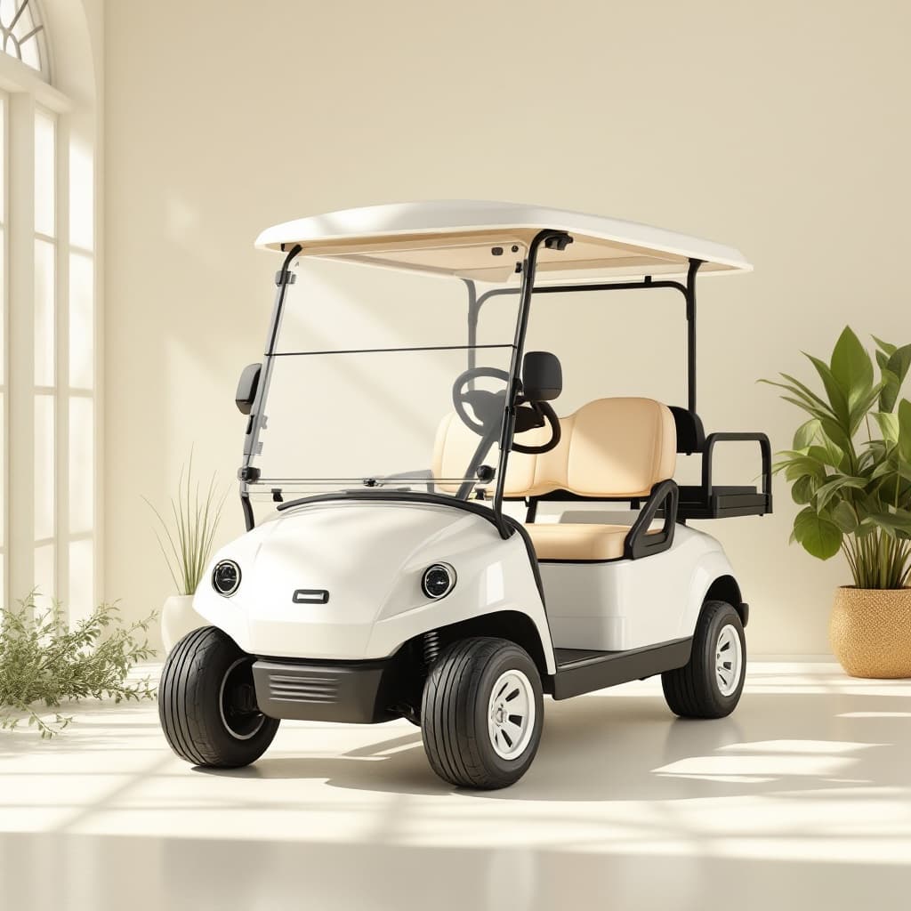 Steelhaul 48V Electric 2-Passenger Utility Golf Cart