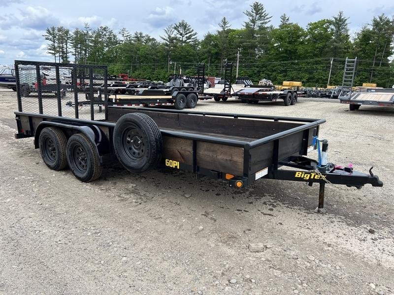2021 Big Tex Trailers 6.5×16 6K Utility w/Ramp Gate & Spare Tire